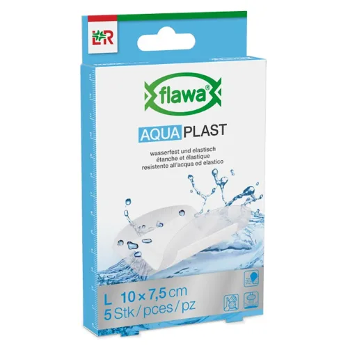 FLAWA, FLAWA Aqua Pflaster 7.5x10cm wasserfest (5 Stk)