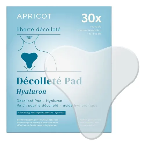 APRICOT, APRICOT - Wiederverwendbares Dekolleté Pad mit Hyaluron, 1 Stück