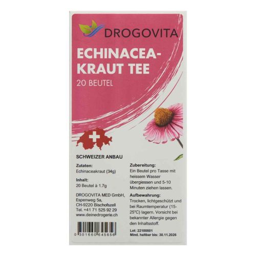 Drogovita, DROGOVITA Echinaceakrauttee (20 Beutel)