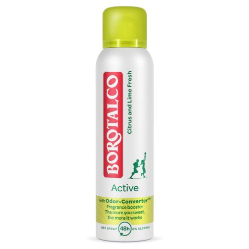 BOROTALCO, Borotalco Deo Active Zitrus & Limette Spray