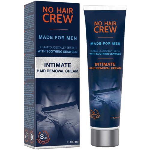 NO HAIR CREW, NO HAIR CREW Enthaarungscreme Intim M&auml;nner 100 ml