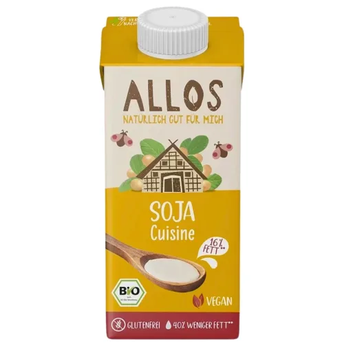 Allos, Allos Soja Cuisine, Alternative zu Sahne auf Sojabasis (200ml)