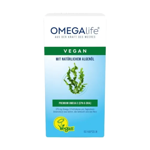 Omega-Life, OMEGA-LIFE Algenöl Kapseln (60 Stk)