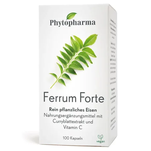 Phytopharma, Phytopharma Ferrum Forte Kapseln (100 Stk)