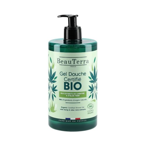 BeauTerra, BeauTerra Duschgel Hanf & Aloe Vera Bio (750ml)