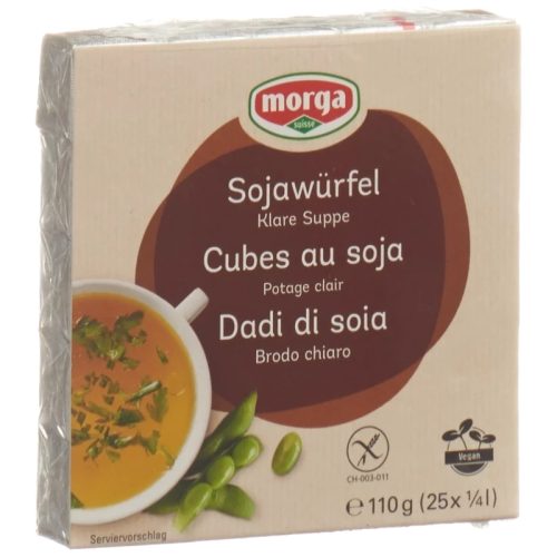 morga, morga Soja Würfel mit Meersalz (25 Stk)