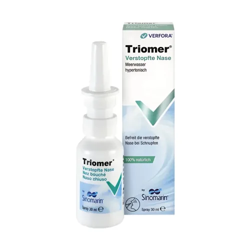Triomer, Triomer Verstopfte Nase Meerwasser-Taschenspray (30ml)
