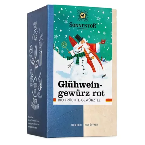 SONNENTOR, SONNENTOR Glühweingewürz rot (18 Stk)