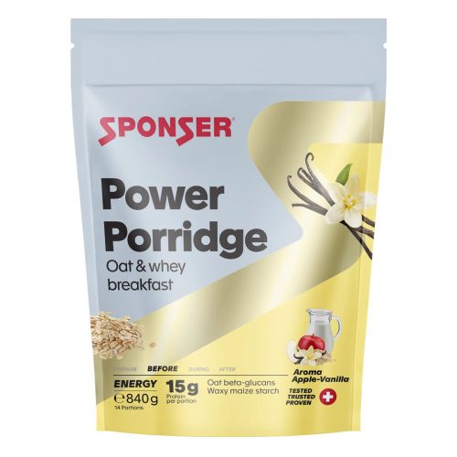 Sponser Power Porridge Apfel Vanilla Pulver 840 g