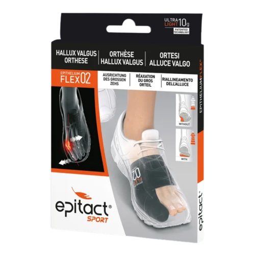 Epitact, epitact Sport Hallux Valgus Orthese EpitheliumFlex 02, Grösse M, 21.5-23cm (1 Stk)
