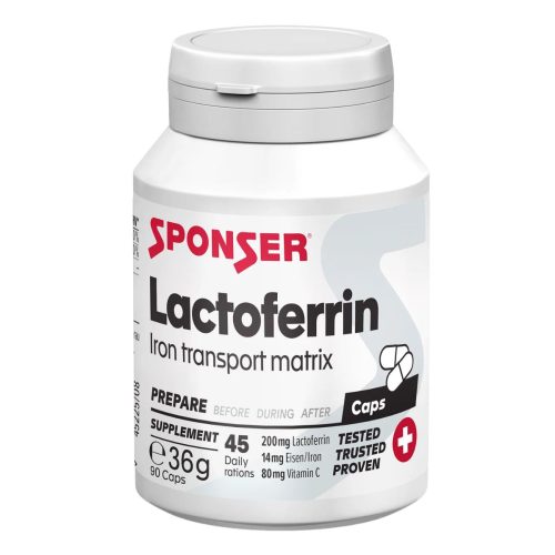 SPONSER, SPONSER - Fit & Well Kapseln, Lactoferrin, One Size