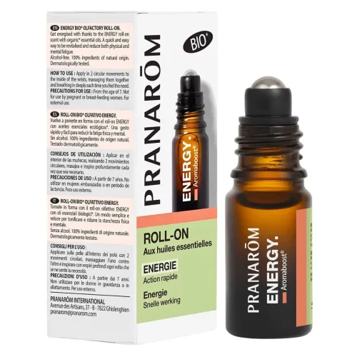 PRANARÖM, PRANARÖM Aromaboost Energy Duft-Roll-on (5ml)