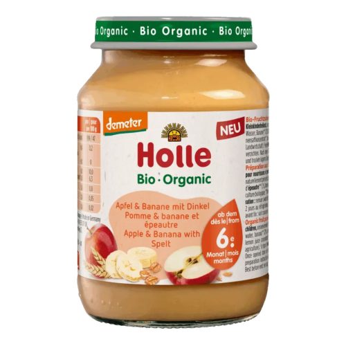 Holle, Holle Bio Apfel & Banane mit Dinkel (190g)