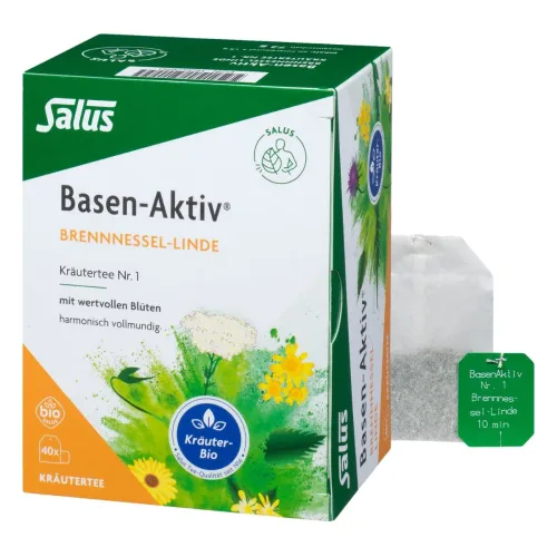 Salus, Basen-Aktiv® Kräutertee Nr. 1 Brennnessel-Linde
