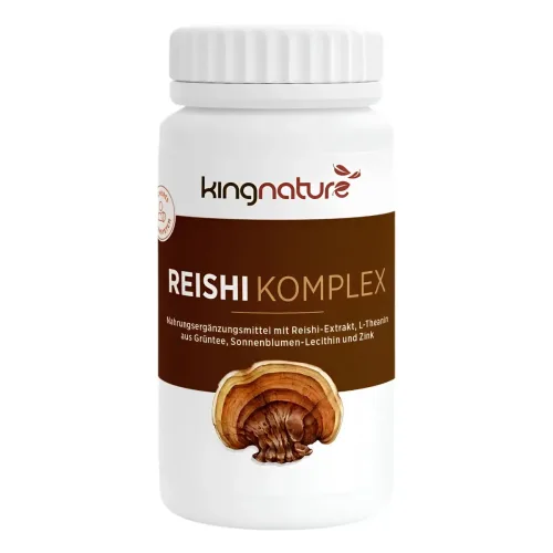 Kingnature Reishi Komplex Kapseln 60 Stück