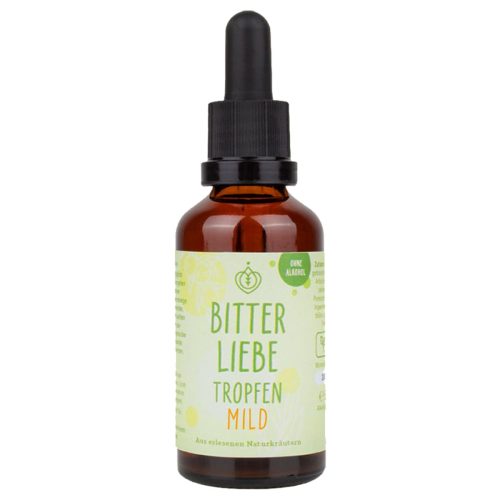 Bitterliebe, BITTERLIEBE Tropfen mild, ohne Alkohol (50ml)