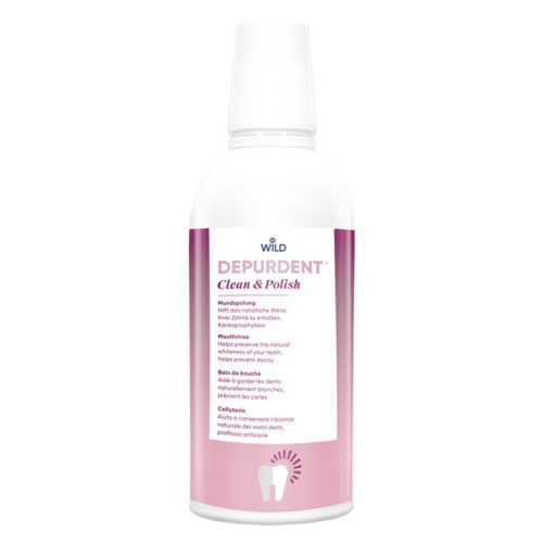 Dr. Wild & Co. AG, Depurdent Clean & Polish Mundspülung Flasche 500 ml