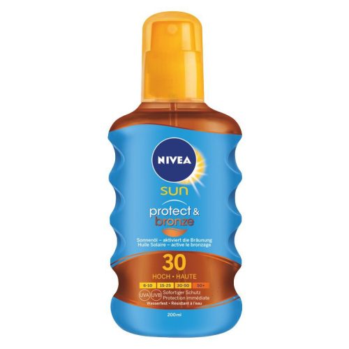 Nivea, Nivea Sun Protect & Bronze Sonnenöl 200ml Herren