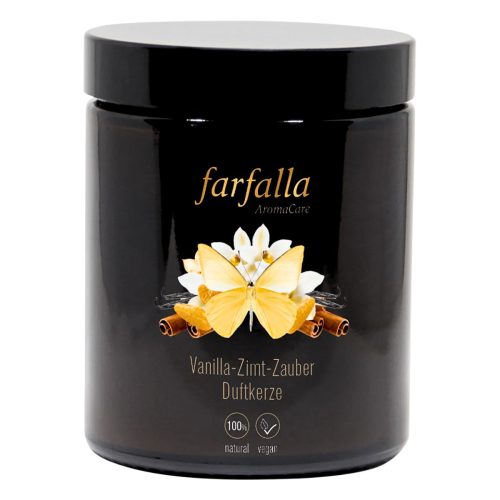 farfalla, Farfalla Aroma-Duftkerze Vanilla-Zimt-Zauber (1 Stk)