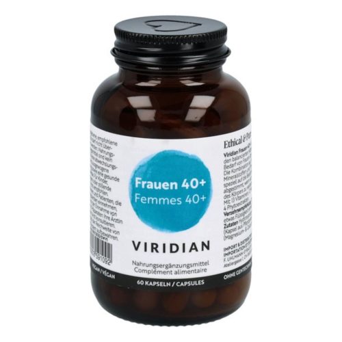 Viridian Nutrition, Viridian Frauen 40+ Multi Kapseln (60 Stk)
