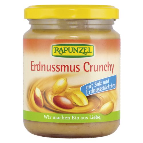 RAPUNZEL, RAPUNZEL Erdnussmus Crunchy mit Salz (250g)