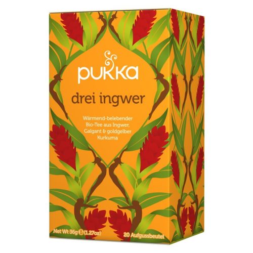 Pukka, Pukka Drei Ingwer Tee Bio (20 Beutel)