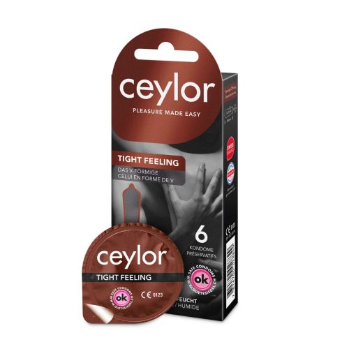 Ceylor, Ceylor Tight Feeling Narrow Condoms, 6 Stück - Amorana
