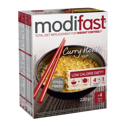 Modifast, MODIFAST Nudelsuppe Curry 4 x 55 g