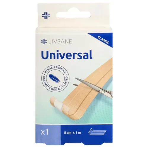 Livsane, Livsane Classic Universal Pflaster, 8cmx1m (1 Stk)