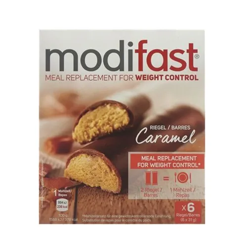 Modifast, modifast Weight Loss Programm Riegel Caramel (6x31g)