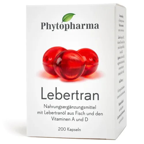 Phytopharma, Phytopharma Lebertranöl Kapseln (200 Stk)