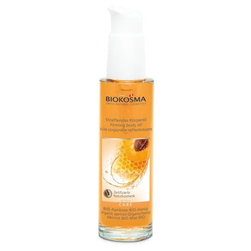Biokosma, BIOKOSMA Straffendes Körperöl Bio-Aprikose & Bio-Honig (100ml)