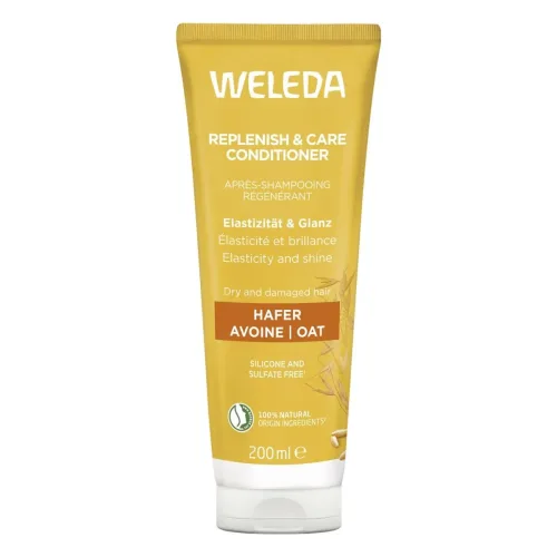 Weleda, Weleda Replenish & Care Spülung Hafer Duschgel 200 ml