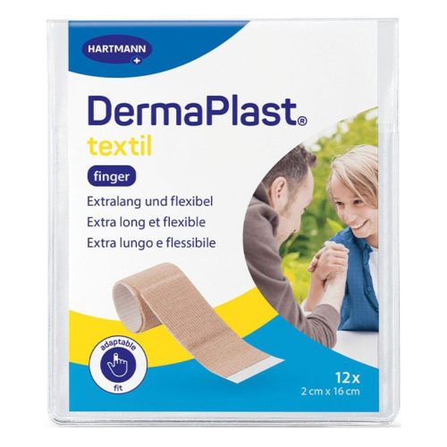 DERMAPLAST, DermaPlast Textilpflaster Fingerverband, 2x16cm (12 Stk)