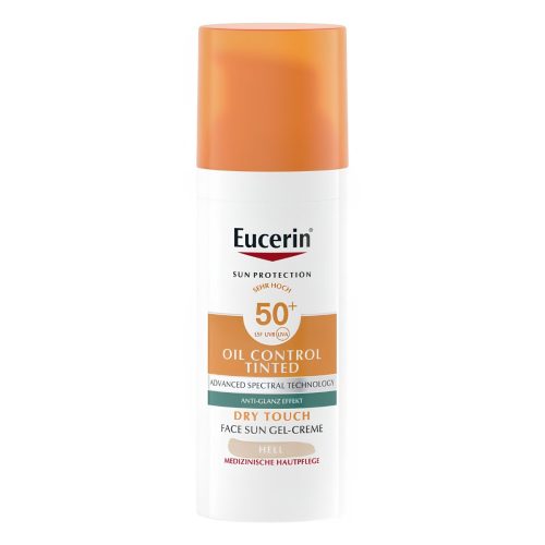Eucerin, Eucerin - Sun Face Oil Control Gel-Creme Tinted hell LSF 50+, 50 ml
