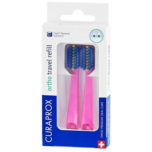 Curaprox, Curaprox CS 5460 Travel Set refill, pink (1 Stk)