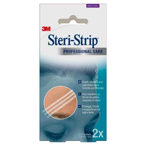 3M Steri-Strip, 3M Steri-Strip 3x75mm weiss verstärkt (2x5 Stk)