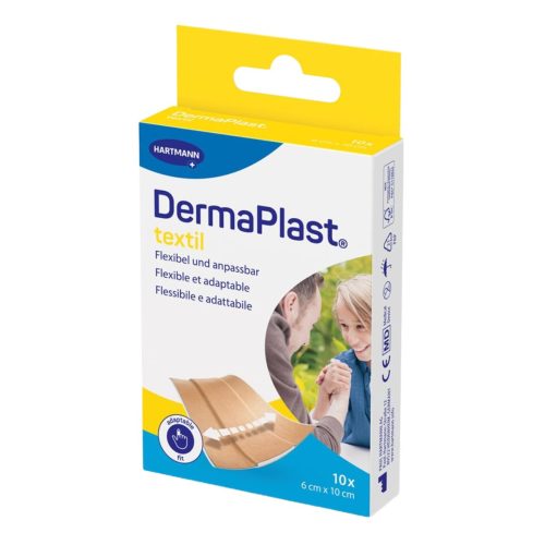 undefined, Dermaplast Textil Schnellverband 6 x 10 cm 10 Stück