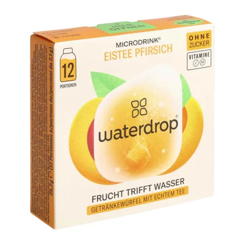 waterdrop, waterdrop Microdrink Eistee Pfirsich (12 Stk)