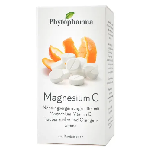 Phytopharma, Phytopharma Magnesium C Kautabletten (120 Stk)