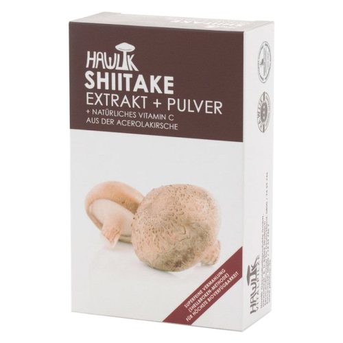 HAWLIK, HAWLIK Shiitake Extrakt + Pulver Kapseln (60 Stk)