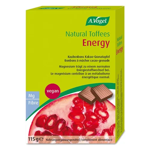 A. Vogel, A. Vogel Natural Toffees Energy Kakao-Granatapfel (115g)