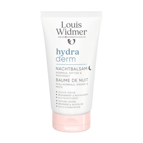 Louis Widmer, Louis Widmer - Good Night Cream Overnight Booster parfümiert, 50 ml, Weiss