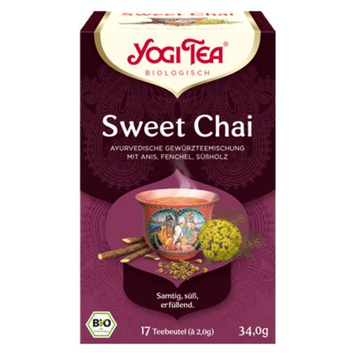 YogiTea, YOGI TEA Sweet Chai 17 Btl 2 g