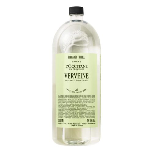 L’Occitane en Provence, Recharge Gel Douche parfumé Verveine - 500 - L'Occitane en Provence