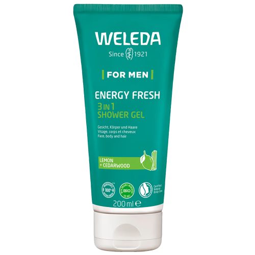 Weleda, WELEDA FOR MEN Energy Fresh Shower Gel 3in1 200 ml