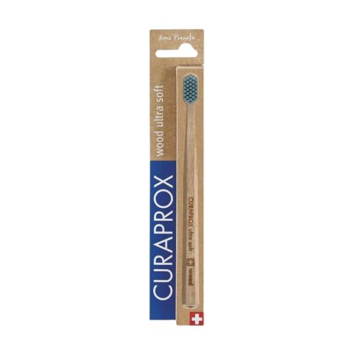 Curaprox, Curaprox Holz ultra soft Zahnbürste Karton (1 Stk)