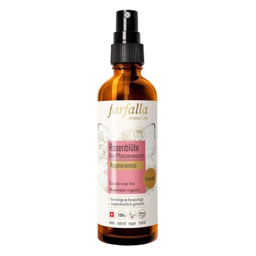farfalla, farfalla - Rosenblüte Bio-Pflanzenwasser, 75 ml