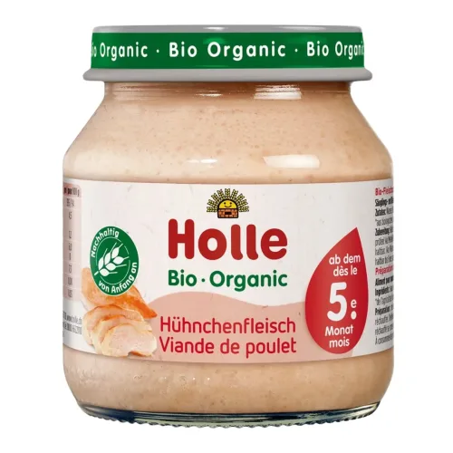 Holle, Holle Hühnchenfleisch Bio (125g)