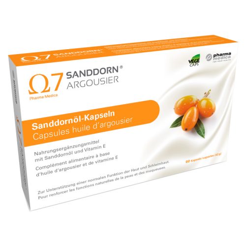 Sanddorn Argouiser, Sanddorn Argousier Omega 7 Kapseln (60 Stk)
